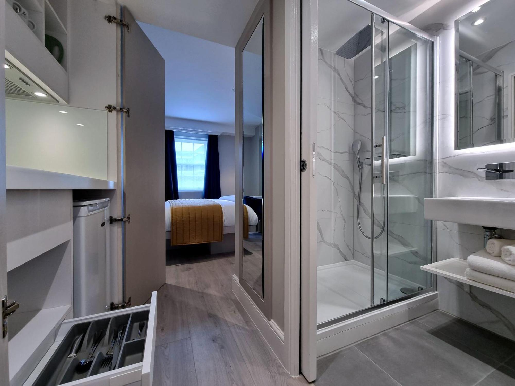 Nox Edgware Road Aparthotel Londra Cameră foto